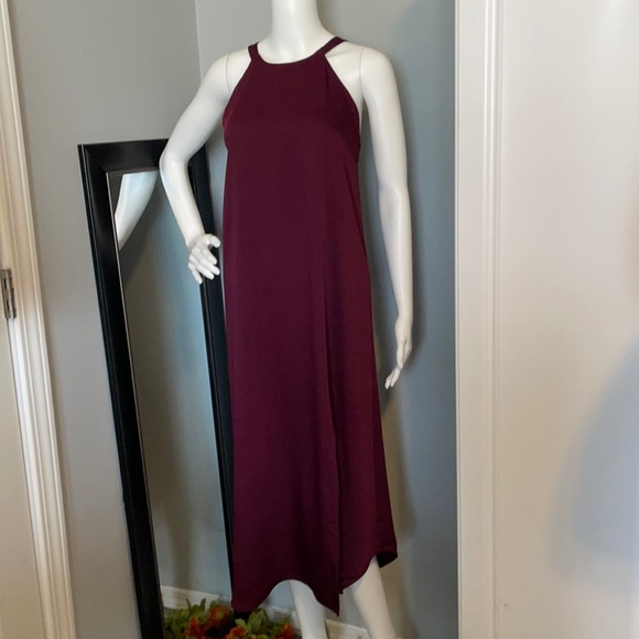 NWT BCBG MAXAZRIA Deep Red Maxi Dress - Picture 1 of 9